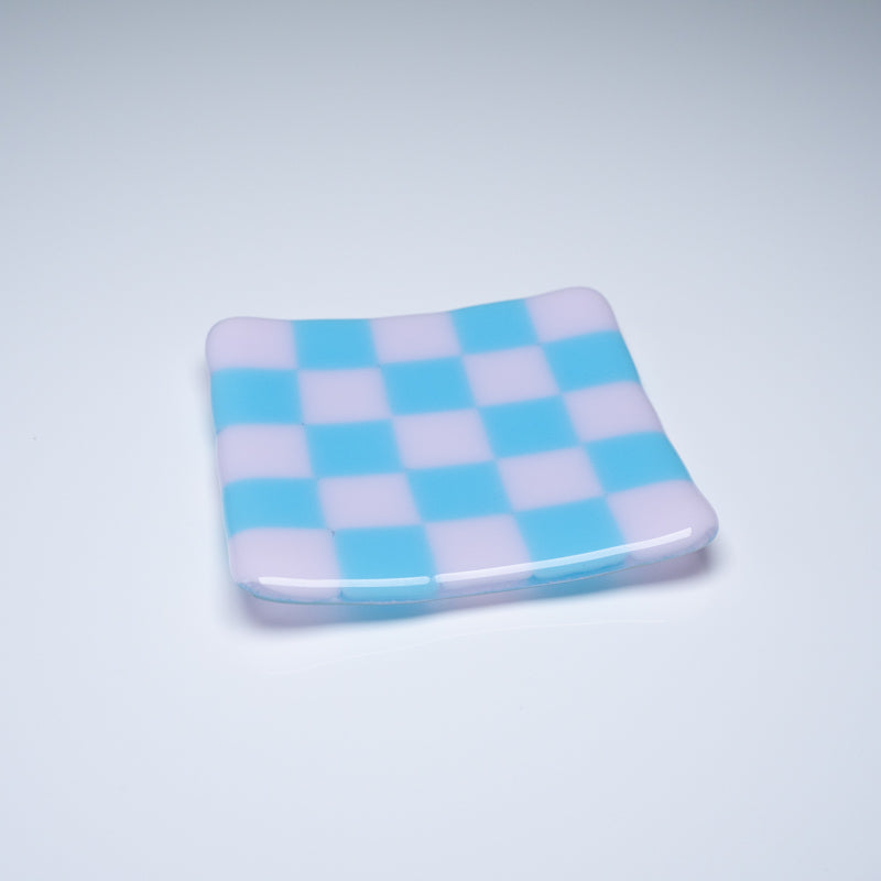 10cm Chequered Dual Coloured Shallow Dish - Bullseye Collection