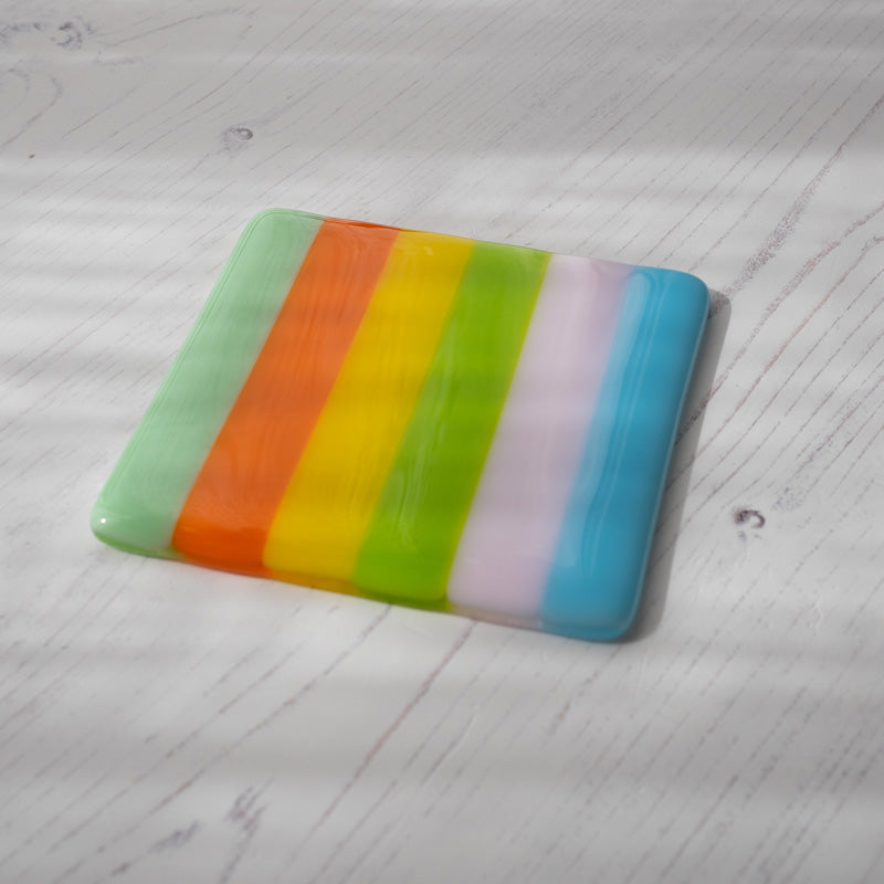 Summer Striped Coaster image 0