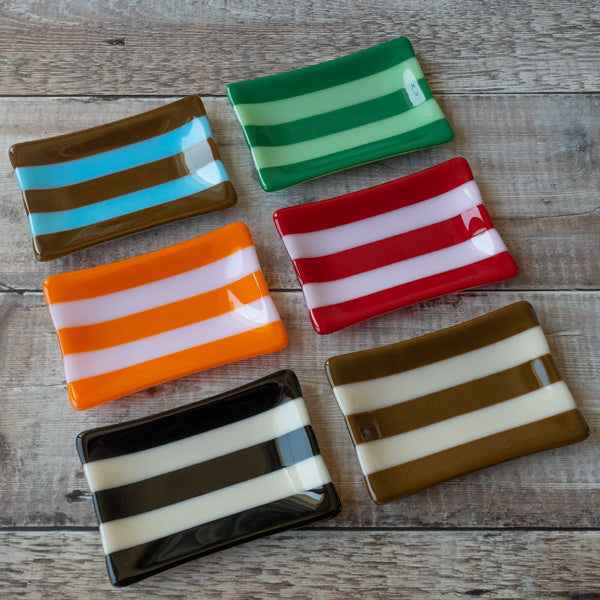 15x10cm Striped Dual Coloured Tray image 0