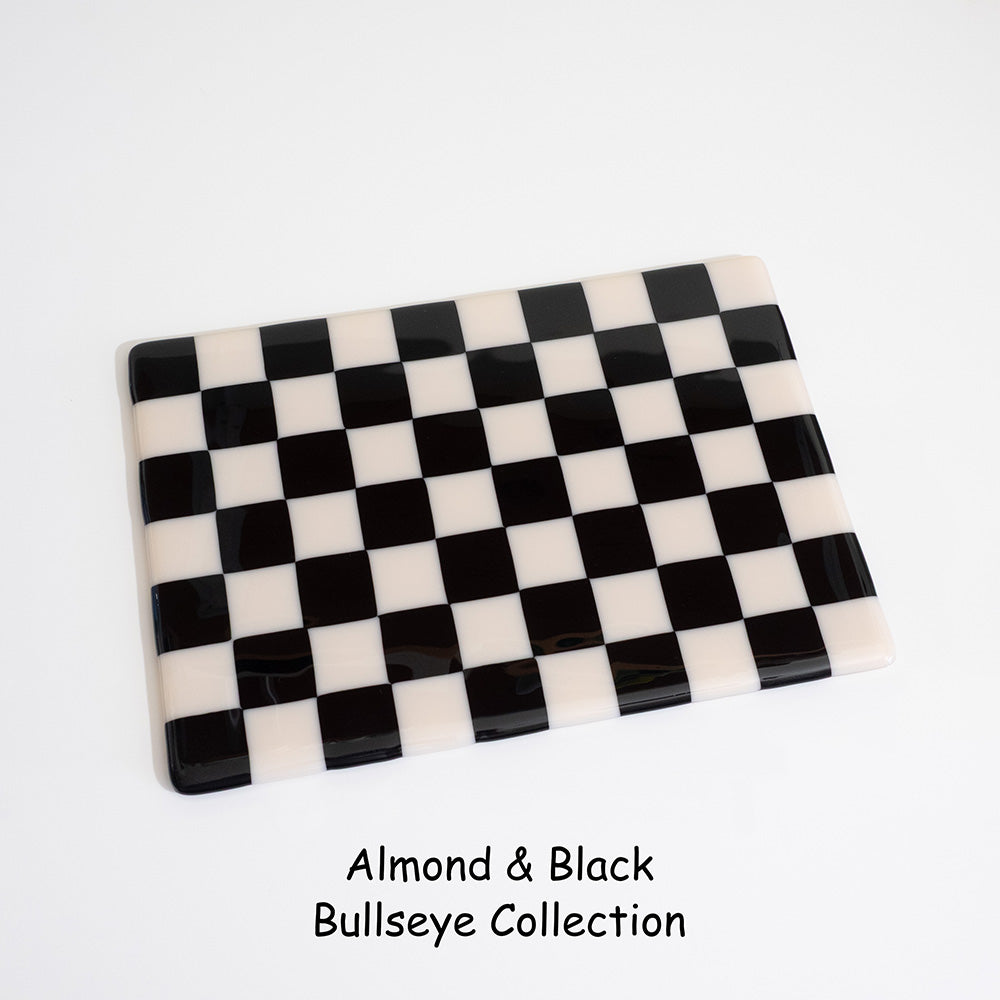 30x21cm "Create your Own" Chequered Dual Coloured Placemat - Bullseye/Oceanside Collection