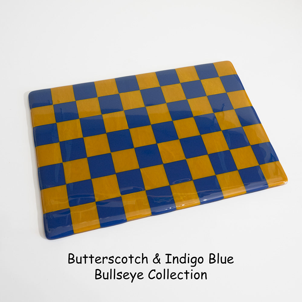 30x21cm "Create your Own" Chequered Dual Coloured Placemat - Bullseye/Oceanside Collection