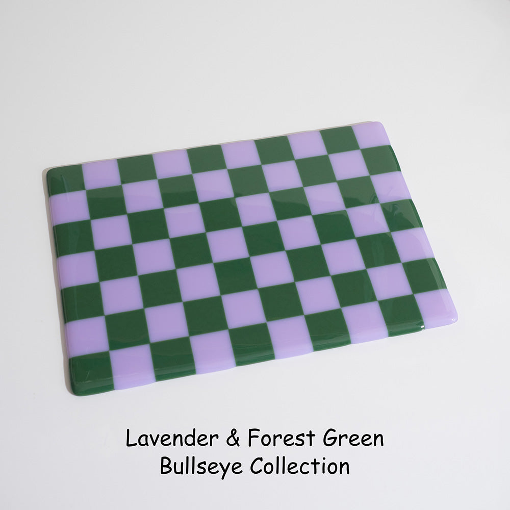 30x21cm "Create your Own" Chequered Dual Coloured Placemat - Bullseye/Oceanside Collection