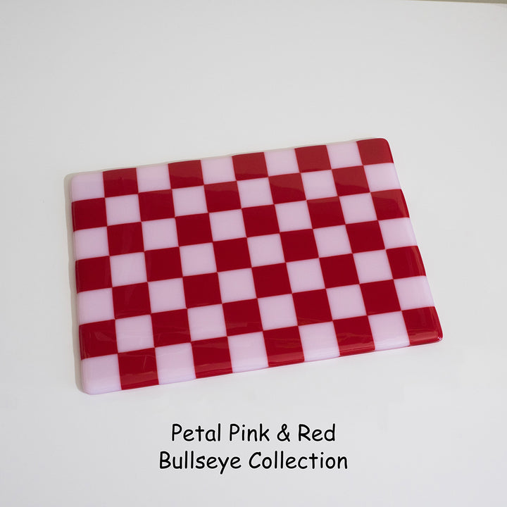 30x21cm "Create your Own" Chequered Dual Coloured Placemat - Bullseye/Oceanside Collection