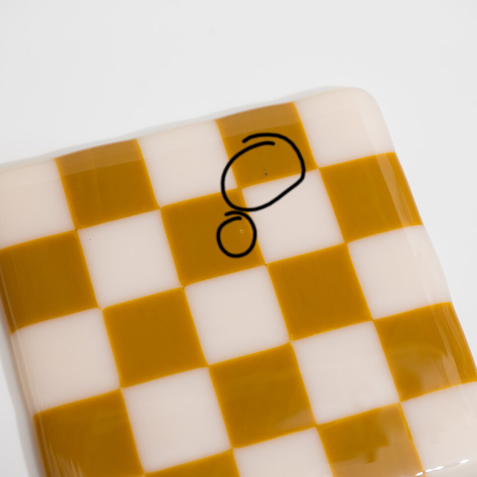 "Seconds" Almond/Butterscotch Coaster (please read full description) - Image 2